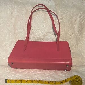 Monsac Pink Leather Handbag